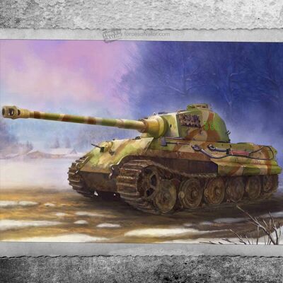 Carson Re Tigre Tedesco - Torre Henschel - Scala 1:72 - Kit Modellismo Carson Re Tigre Tedesco - Torre Henschel - Scala 1:72 - Kit Modellismo