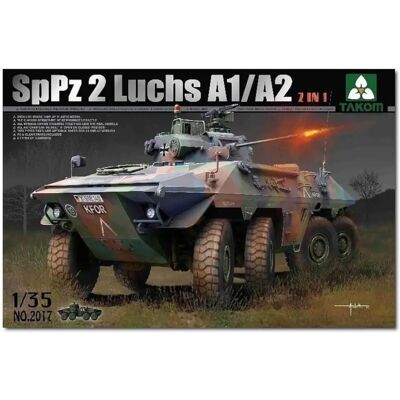 Takom Bundeswehr SpPz 2 Luchs A1/A2 Militärmodell - 1/35 Maßstab Takom Bundeswehr SpPz 2 Luchs A1/A2 Militärmodell - 1/35 Maßstab