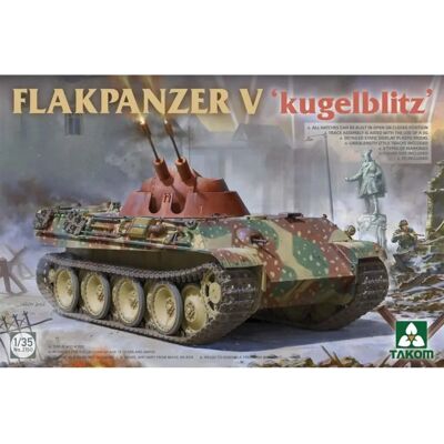 Takom PLAKPANZER V 'kugelblitz' 1:35 Militärmodellbausatz Takom PLAKPANZER V 'kugelblitz' 1:35 Militärmodellbausatz