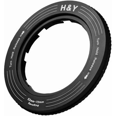 H&Y Revoring Multi-Format Adapter 52-72mm für 77mm Filter H&Y Revoring Multi-Format Adapter 52-72mm für 77mm Filter