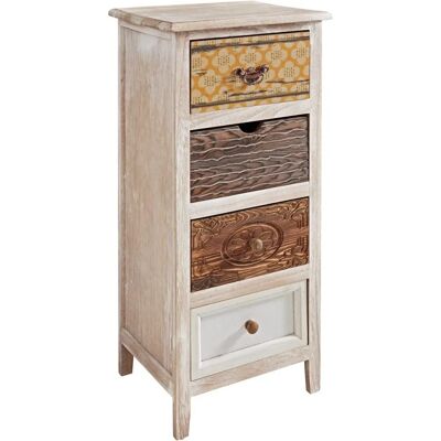 HEINE HOME Sideboard - 4 Schubläden, bunt, 35x76x30 cm HEINE HOME Sideboard - 4 Schubläden, bunt, 35x76x30 cm