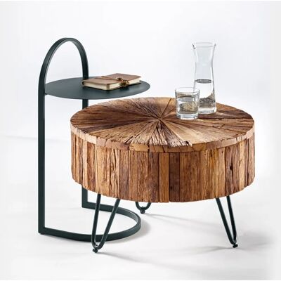 HEINE HOME Bijzettafel - Metaal, Zwart, 35x35x60 cm HEINE HOME Bijzettafel - Metaal, Zwart, 35x35x60 cm