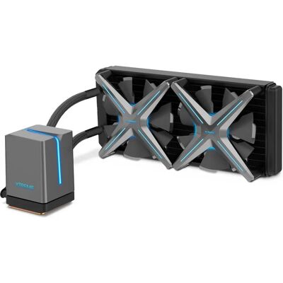 Inter-Tech Alseye X240 Refroidisseur liquide - Processeur, RGB, 2 Ventilateurs - Publicité Inter-Tech Alseye X240 Refroidisseur liquide - Processeur, RGB, 2 Ventilateurs - Publicité