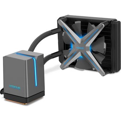 Inter-Tech ALSEYE X120 Raffreddamento a Liquido Tutto In Uno Inter-Tech ALSEYE X120 Raffreddamento a Liquido Tutto In Uno