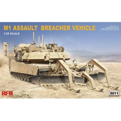 Rye Field Modelle M1 Assault Breacher Fahrzeug 1/35 - Militärmodellbausatz Rye Field Modelle M1 Assault Breacher Fahrzeug 1/35 - Militärmodellbausatz