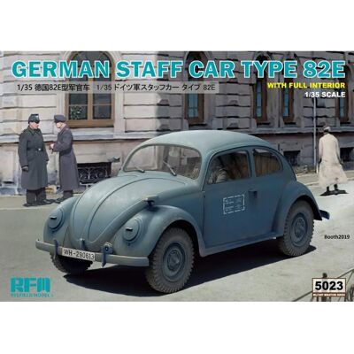 Maquette Voiture d'état-major allemand Type 82E - Kit militaire - 1:35 - Publicité Maquette Voiture d'état-major allemand Type 82E - Kit militaire - 1:35 - Publicité