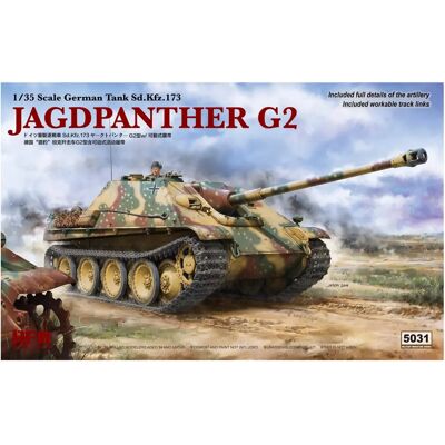 Rye Field Militärmodell - JAGDPANTHER G2 1:35 Rye Field Militärmodell - JAGDPANTHER G2 1:35