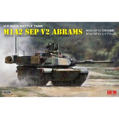Rye Field Models M1A2 SEP V2 ABRAMS - 1:35 Militärmodellbausatz Rye Field Models M1A2 SEP V2 ABRAMS - 1:35 Militärmodellbausatz