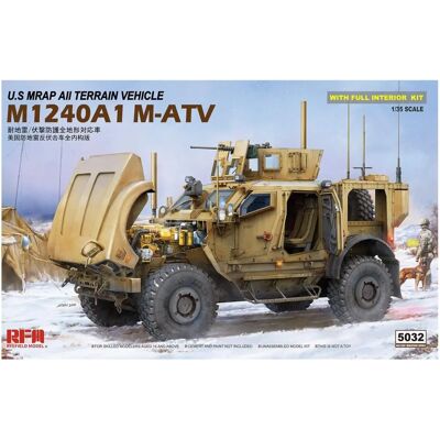 Rye Field M-ATV Modellbausatz - 1:35 Maßstab Militärfahrzeug Rye Field M-ATV Modellbausatz - 1:35 Maßstab Militärfahrzeug