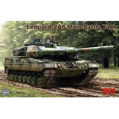 Kit Maquette Rye Field Models Leopard 2A6 - Pistes Mobiles - Publicité Kit Maquette Rye Field Models Leopard 2A6 - Pistes Mobiles - Publicité