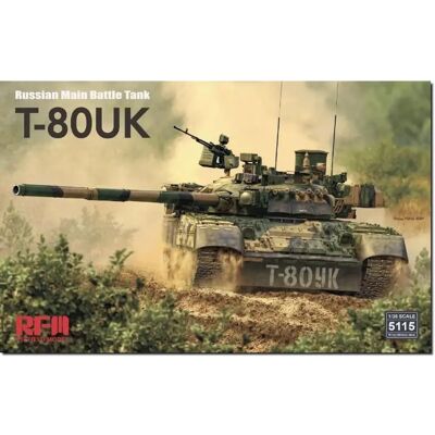 Maquette militaire Rye Field Models T-80UK - 1:35 - Publicité Maquette militaire Rye Field Models T-80UK - 1:35 - Publicité