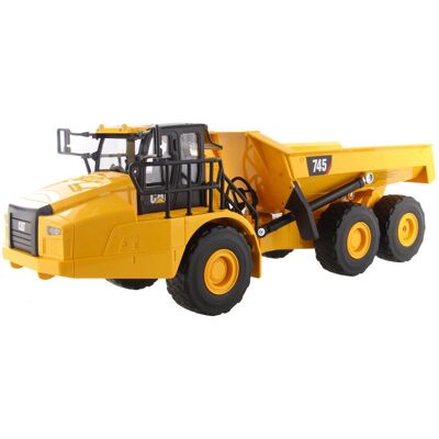 CATERPILLAR 745 Fernsteuerbarer Dumper - Gelb - Spielzeug CATERPILLAR 745 Fernsteuerbarer Dumper - Gelb - Spielzeug
