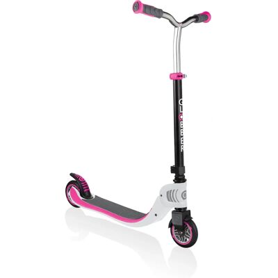 Scooter Globber Flow Pliable 125 Rose/Blanc - Scooter - Publicité Scooter Globber Flow Pliable 125 Rose/Blanc - Scooter - Publicité
