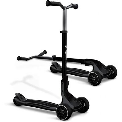 Trottinette Globber ULTIMUM - 3 Roues, Réglable, Gris - Publicité Trottinette Globber ULTIMUM - 3 Roues, Réglable, Gris - Publicité