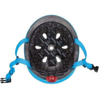 Casco bambino Globber blu con luce LED - Casco skate Casco bambino Globber blu con luce LED - Casco skate