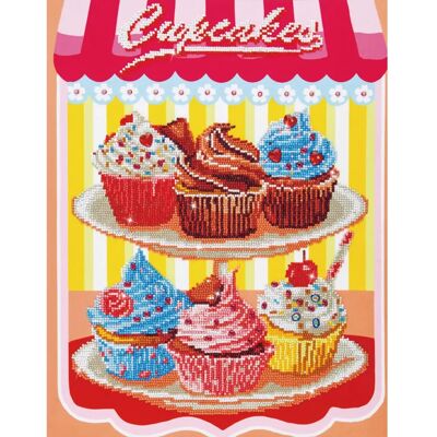 Diamond Dotz Peinture de Diamants Cupcakes - Fournitures d'art Diamond Dotz Peinture de Diamants Cupcakes - Fournitures d'art