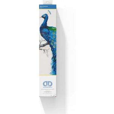 Diamond Dotz Blue Peacock - Peinture de diamants - Publicité Diamond Dotz Blue Peacock - Peinture de diamants - Publicité