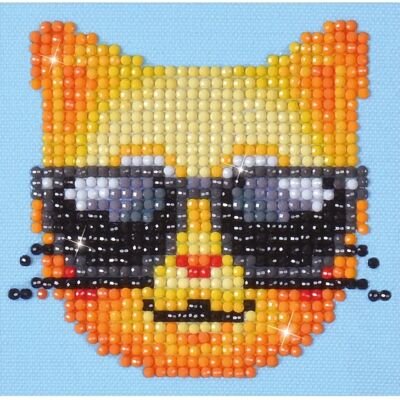 Diamond Dotz Kool Kat - Diamant Schilderen Set Diamond Dotz Kool Kat - Diamant Schilderen Set