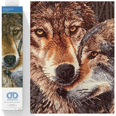 Diamond Dotz Muzzle Nuzzle 42x47cm - Kit di Pittura Diamante Diamond Dotz Muzzle Nuzzle 42x47cm - Kit di Pittura Diamante