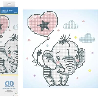 ART Mozaiek Diamant - Zoete Trunk - Diamond Painting Set ART Mozaiek Diamant - Zoete Trunk - Diamond Painting Set
