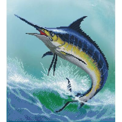 DIAMOND DOTZ Monarch of the Sea - Kit de bricolage, 42 x 47cm DIAMOND DOTZ Monarch of the Sea - Kit de bricolage, 42 x 47cm