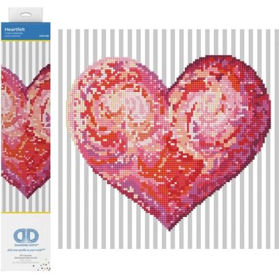 ART Diamond Dotz - Diamant Malerei Herz - Diamant Painting Set ART Diamond Dotz - Diamant Malerei Herz - Diamant Painting Set