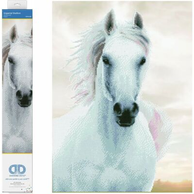 Diamond Dotz Imperial Stallion - Pittura di Diamanti - 48x65cm Diamond Dotz Imperial Stallion - Pittura di Diamanti - 48x65cm