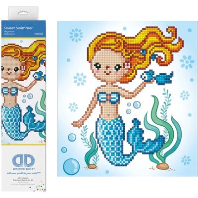 Kit de broderie Diamond Dotz multicolore - Diamond Dotz Kit de broderie Diamond Dotz multicolore - Diamond Dotz