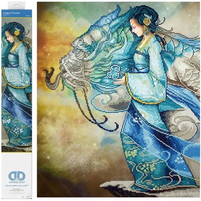 Carletto Deutschland Diamond Dotz - Diamond Painting Drachenprinzessin Carletto Deutschland Diamond Dotz - Diamond Painting Drachenprinzessin