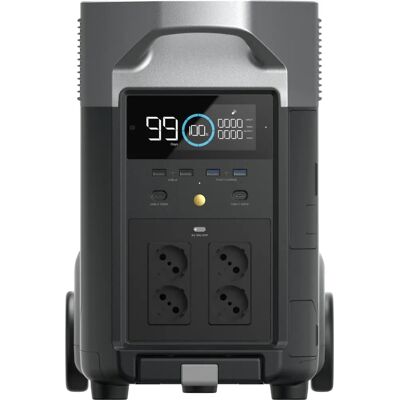 Station d'alimentation portable EcoFlow Delta Pro - 3600W, 45kg - Publicité Station d'alimentation portable EcoFlow Delta Pro - 3600W, 45kg - Publicité