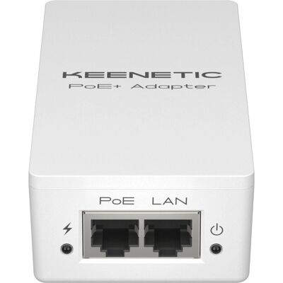 Keenetic KN-4510 PoE+ Adapter - Gigabit Ethernet, 30W Keenetic KN-4510 PoE+ Adapter - Gigabit Ethernet, 30W