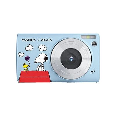 Fotocamera Compatta Yashica Peanuts - 30 MP, Blu Fotocamera Compatta Yashica Peanuts - 30 MP, Blu