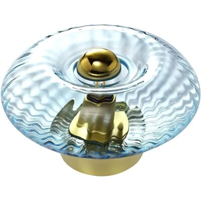 Lampe de table Elements Lighting Grace Bleu Aigue-marine - Lampe de table - Publicité Lampe de table Elements Lighting Grace Bleu Aigue-marine - Lampe de table - Publicité
