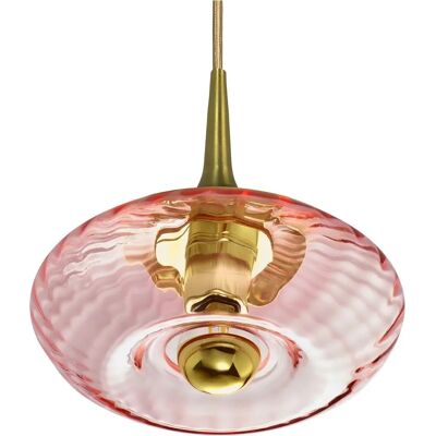 Suspension Grace Rose Spinelle de Elements Lighting - Type de produit - Publicité Suspension Grace Rose Spinelle de Elements Lighting - Type de produit - Publicité
