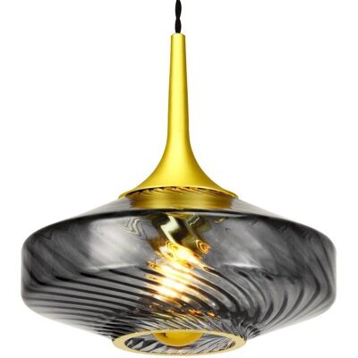 Elements Lighting - Roxanne - Graphite doré - Suspension - Publicité Elements Lighting - Roxanne - Graphite doré - Suspension - Publicité
