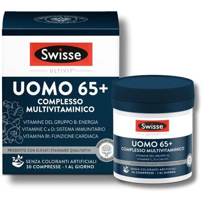 Swisse Uomo 65+ Multivitamin - Apoya inmunidad, corazón, cerebro Swisse Uomo 65+ Multivitamin - Apoya inmunidad, corazón, cerebro