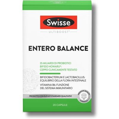 Swisse Entero Balance - Integratore Probiotico - 20 Capsule Swisse Entero Balance - Integratore Probiotico - 20 Capsule