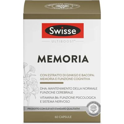 Swisse Memoria - Supporto Cognitivo - 60 Capsule Swisse Memoria - Supporto Cognitivo - 60 Capsule