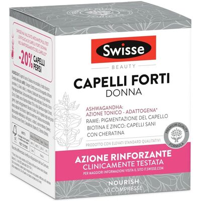 Integratore capelli forti - Biotina, Zinco, 30 Compresse Integratore capelli forti - Biotina, Zinco, 30 Compresse