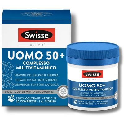 Swisse Uomo 50+ Multivitaminico - Supporta Immunità & Vitalità Swisse Uomo 50+ Multivitaminico - Supporta Immunità & Vitalità