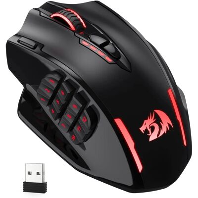 Redragon M913 Gaming Mouse - RGB, 16000 DPI, Wireless Redragon M913 Gaming Mouse - RGB, 16000 DPI, Wireless