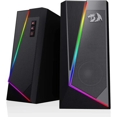 Altoparlanti da scrivania Redragon GS520 RGB - Altoparlanti stereo per PC Altoparlanti da scrivania Redragon GS520 RGB - Altoparlanti stereo per PC