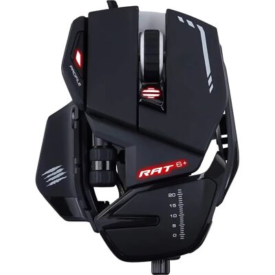 Souris de jeu MadCatz Rat 6+ - Noir - Publicité Souris de jeu MadCatz Rat 6+ - Noir - Publicité