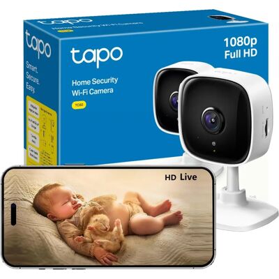 TP-Link Tapo Mini Security Camera - 1080p, Night Vision, Alexa & Google TP-Link Tapo Mini Security Camera - 1080p, Night Vision, Alexa & Google