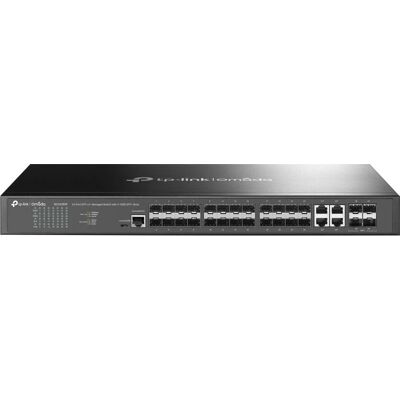 TP-Link Omada TL-SG3428XF 28-Port Managed Switch - Black TP-Link Omada TL-SG3428XF 28-Port Managed Switch - Black