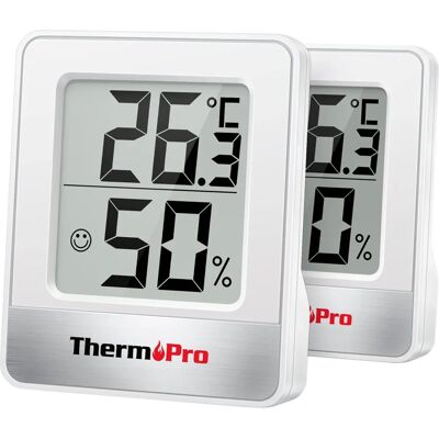 ThermoPro TP49-2 - Interno - Mini - Umidade - Termómetro Digital ThermoPro TP49-2 - Interno - Mini - Umidade - Termómetro Digital