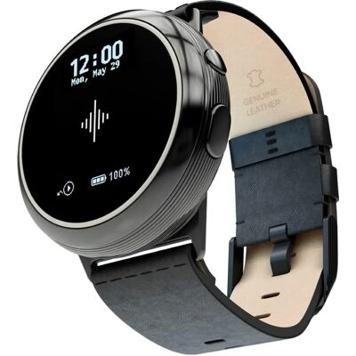 Soundbrenner Core Steel - Métronome numérique, Tuner magnétique, Mesureur de décibels, Montre - Publicité Soundbrenner Core Steel - Métronome numérique, Tuner magnétique, Mesureur de décibels, Montre - Publicité