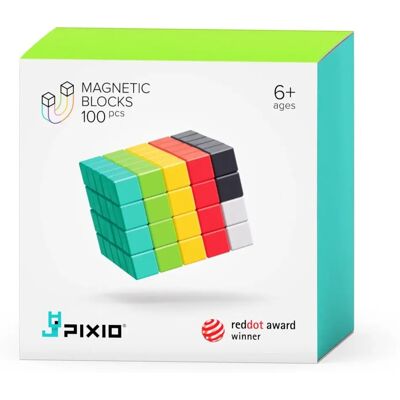 Pixio-100 Magnetyczne Klocki - Zabawka Pixio-100 Magnetyczne Klocki - Zabawka