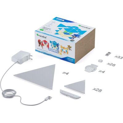 Nanoleaf Shapes - Modular Smart Lighting Kit - 32 Pieces Nanoleaf Shapes - Modular Smart Lighting Kit - 32 Pieces