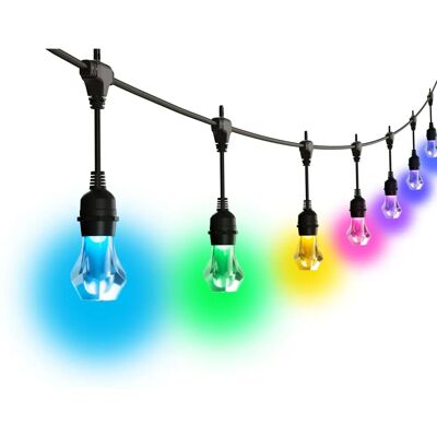 Nanoleaf Essentials Multicolour Outdoor String Lights 15M - String Lights Nanoleaf Essentials Multicolour Outdoor String Lights 15M - String Lights